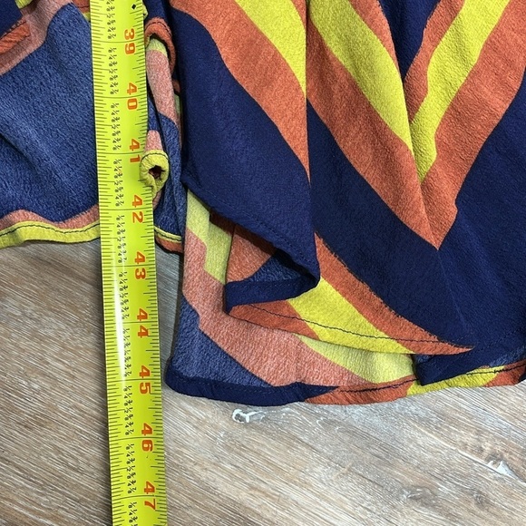 HD in Paris Anthropologie Striped Pane Midi Dress Women's Size 2 - Picture 12 of 16